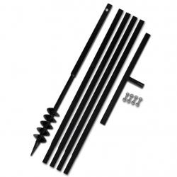 Bêche et tarière manuelle 80 mm avec rallonge mèche outils garage atelier bricolage 3402071