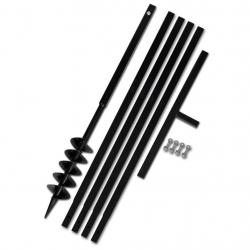 Bêche et tarière manuelle 100 mm avec rallonge mèche outils garage atelier bricolage 3402072