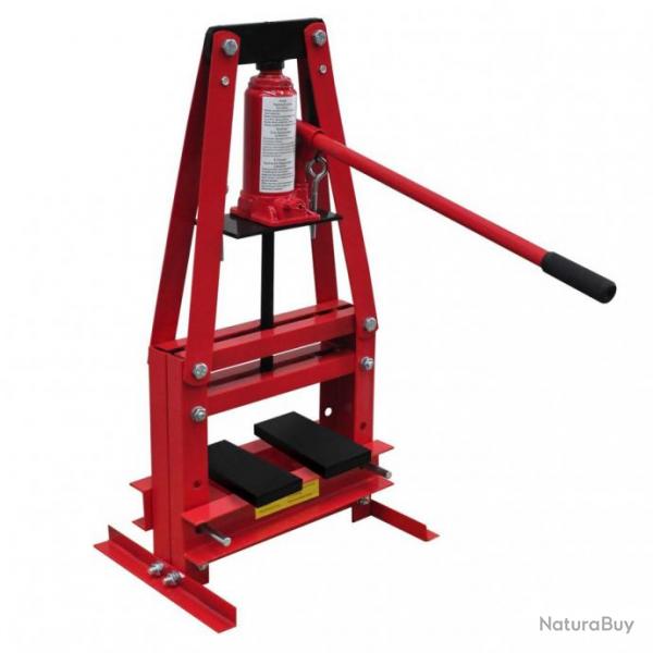 Presse hydraulique d'atelier sur pied 6 tonnes outils garage atelier bricolage 3402106