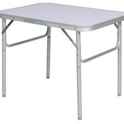 Table de camping jardin pique-nique aluminium pliante 75x55 cm 2008032