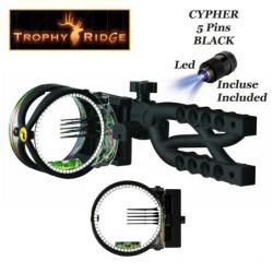 TROPHY RIDGE Cypher Viseur de chasse Black Standard