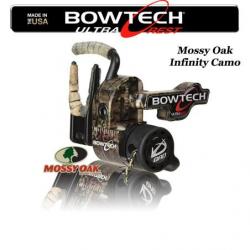 QAD BOWTECH Ultrarest HDX Repose-flèches à effacement pour la chasse et le tir 3D Droitier Mossy Oak