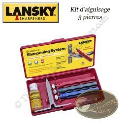 LANSKY Kit d'aiguisage 3 pierres