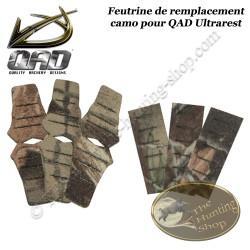 QAD Ultrarest Kit de feutrines de rechange pour repose-flèches Camo