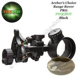 TRUGLO Archer's Choice Range Rover PRO Viseur de chasse mono pointeur à réticule lumineux