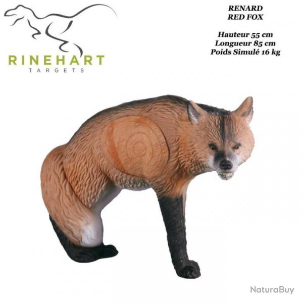 RINEHART Cible 3D Renard Red Fox en mousse pour le tir  l'arc