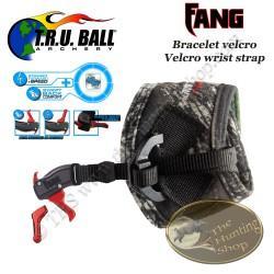 TRU BALL Fang décocheur bracelet velcro pour la chasse et le tir 3D