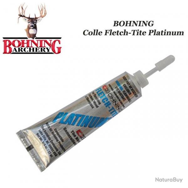 BOHNING Fletch-Tite Platinum Colle pour empenner vanes plastiques et plumes naturelles