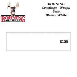 BOHNING Blazer Arrow Wraps 4 ou 7 pouces autocollants colorés unis de type cresting pour flèches Bla