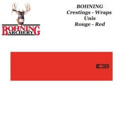 BOHNING Blazer Arrow Wraps 4 ou 7 pouces autocollants colorés unis de type cresting pour flèches 4" 