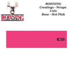 BOHNING Blazer Arrow Wraps 4 ou 7 pouces autocollants colorés unis de type cresting pour flèches Ros