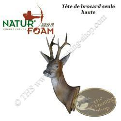 NATUR'FOAM Cible 3D Chevreuils, Chevrettes et Brocards en mousse pour le tir à l'arc Tête de Brocard