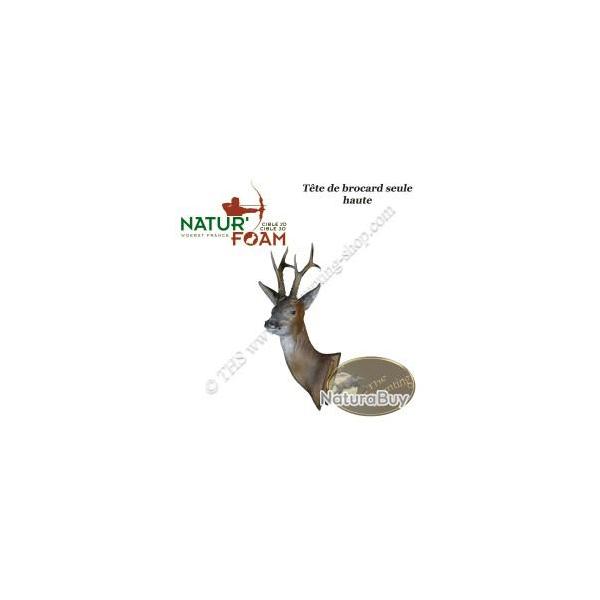 NATUR'FOAM Cible 3D Chevreuils, Chevrettes et Brocards en mousse pour le tir  l'arc Tte de Brocard