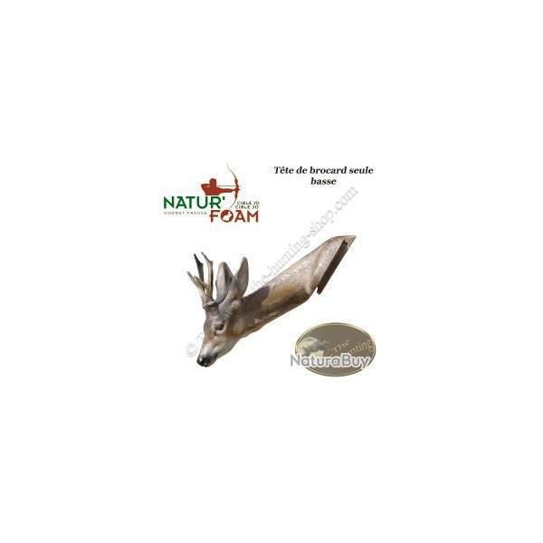 NATUR'FOAM Cible 3D Chevreuils, Chevrettes et Brocards en mousse pour le tir  l'arc Tte de Brocard