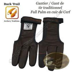 BUCK TRAIL Gantier Full Palm en cuir de cerf S