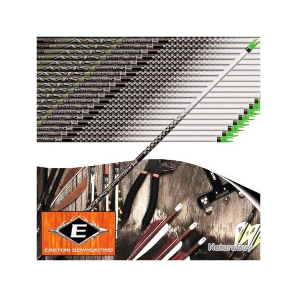 EASTON Axis Tubes de chasse et tir 3D en carbone N Fused 260