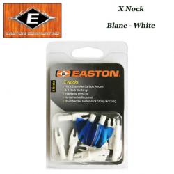 EASTON Encoches intérieures X Nocks 12 Pack Blanc