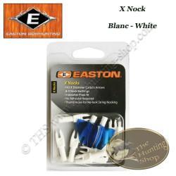 EASTON Encoches intérieures X Nocks 12 Pack Blanc