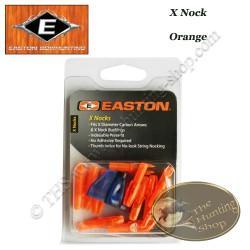 EASTON Encoches intérieures X Nocks 12 Pack Orange