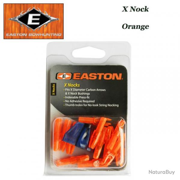 EASTON Encoches intrieures X Nocks 12 Pack Orange