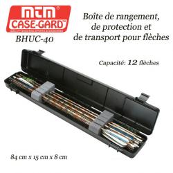 MTM Case-Gard BHUC-40 Boîte à flèches NOIRE pour le transport et le rangement de 12 flèches