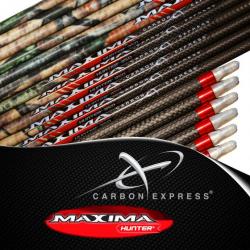CARBON EXPRESS Maxima Hunter tubes nus pour flèches de chasse et tir 3D 450