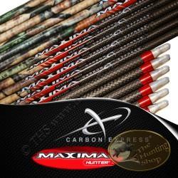 CARBON EXPRESS Maxima Hunter tubes nus pour flèches de chasse et tir 3D 450