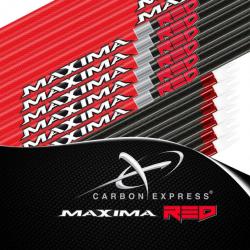 CARBON EXPRESS Maxima Red tubes nus pour flèches de chasse et tir 3D 250