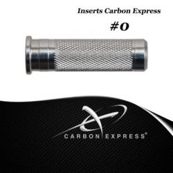 CARBON EXPRESS Inserts en aluminium pour pointes à visser pour PileDriver, Mayhem & Maxima Inserts #