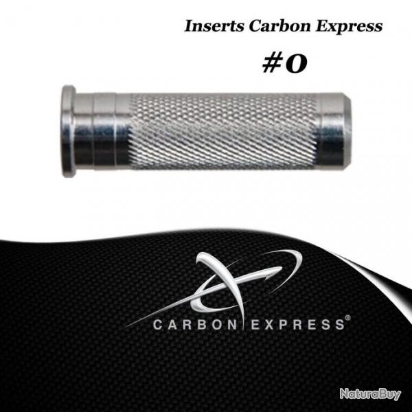 CARBON EXPRESS Inserts en aluminium pour pointes  visser pour PileDriver, Mayhem & Maxima Inserts #