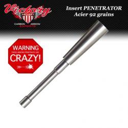 VICTORY ARCHERY VAP Penetrator Insert adaptateur en aluminium ou en acier inox pour pointes de chass