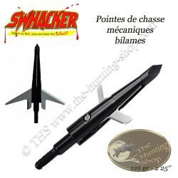 SWHACKER Pointes de chasse mécaniques bilame 125 grains 2.25" (cut)