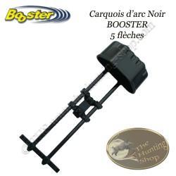 BOOSTER Carquois d'arc 5 flèches pour compound noir ou camo kryptek highlander  Black