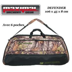 MAXIMAL Defender Grande housse camo pour le transport et la protection d'arc compound