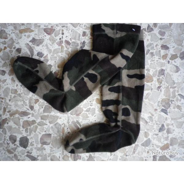 chaussettes polaire camo  pointure 39 neuves ht 51cm env