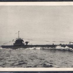CPA - MARINE Militaire -SOUS - MARIN " AURORE DE 800 TONNES " N°3715
