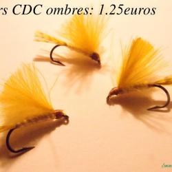 Mouches de pêche sèches artisanales - CDC Ombres