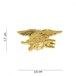 Badge : US navy doré : métal -    441011-1146
