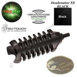 TRUGLO Deadenator XS Stabilisateur d'arc de chasse anti vibrations et anti bruit Black