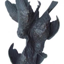 Sculpture animalière en bronze véritable -   Décoration 78 - FABRICANT  (réf : 1205 )