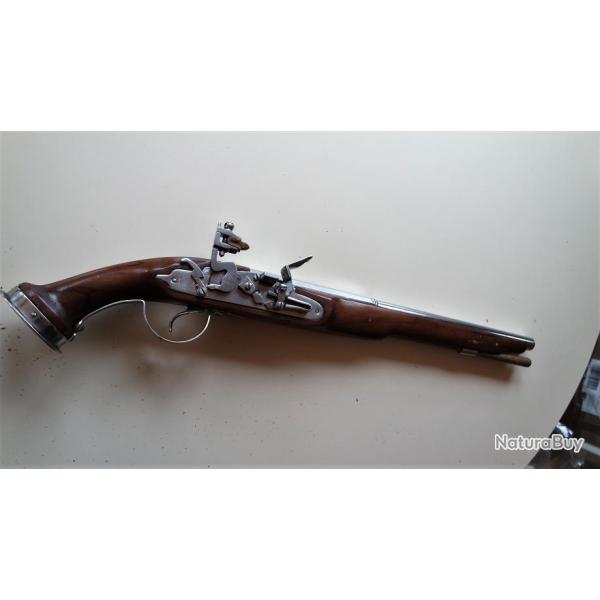 Pistolet d'Aron  silex platine "Doglock" du XXme