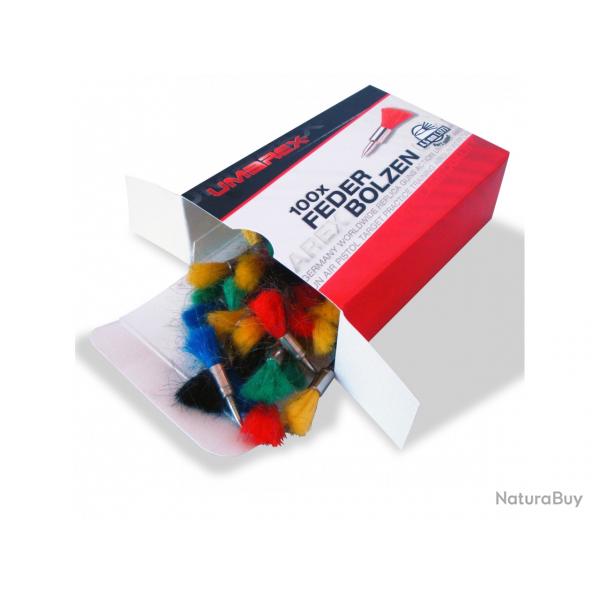 pour carabine Boite de 100 Plombs Flechettes Umarex pour Arme de  Cal.4.5  Air