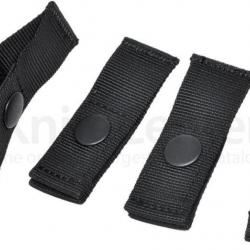 4 Attaches noires pour sac HAZARD 4 MOLLE PAL 4-PACK