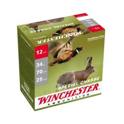 150 SPECIAL CHASSE NICKELE C.12/70 34gr. WINCHESTER , n7.5ni