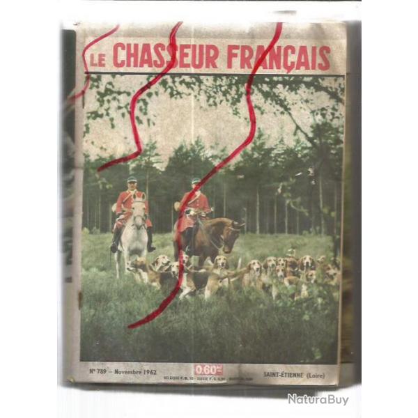 lot de 7  revues le chasseur franais 1962