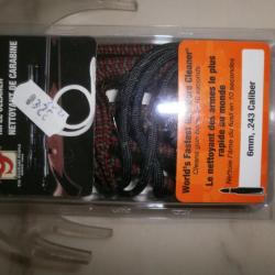 AXEL  N192--CORDON DE NETTOYAGE  BORESNAKE  CALIBRE 243 WIN , 6 MM - PROMO!!!