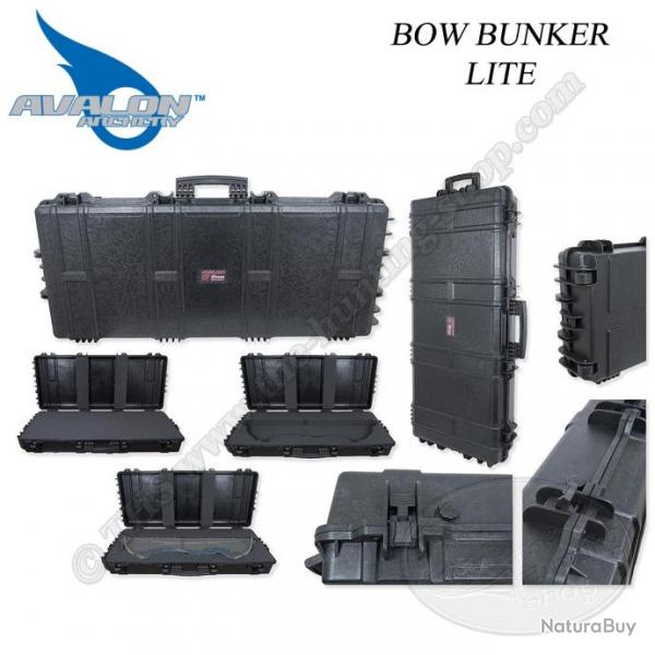 AVALON Tec X Bow Bunker LITE Valise rigide de protection et de transport avec roues intgres pour a