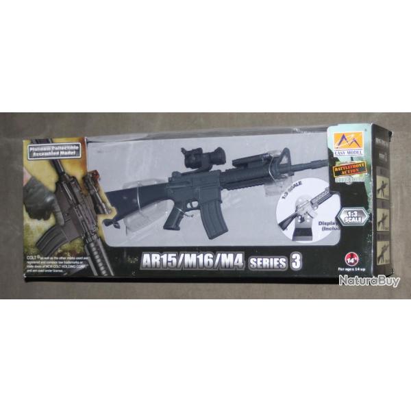 COLT (M16 - M4) SR16 - REPLIQUE MINIATURE - Echelle 1:3 - MARQUE EASY MODEL