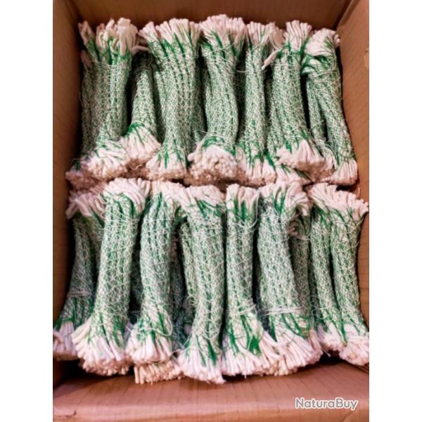 Lot de 1280 mches de nettoyage NETARM  cal. 7  8.15 mm