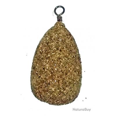 Lot De 10 Plombs En Ligne En Forme De Poire Pour La Pêche à La Carpe